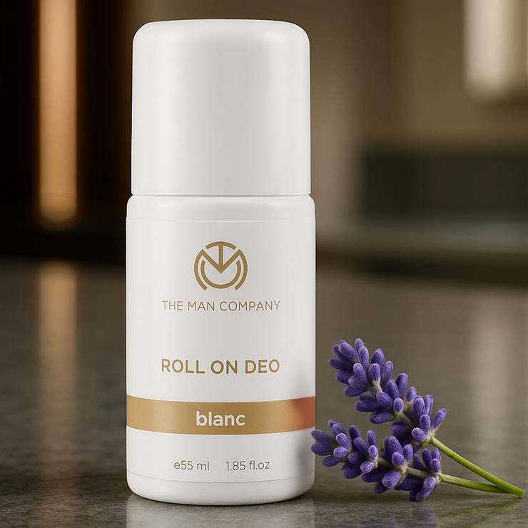 The Man Company Blanc Deodorant Roll on – 55 ml