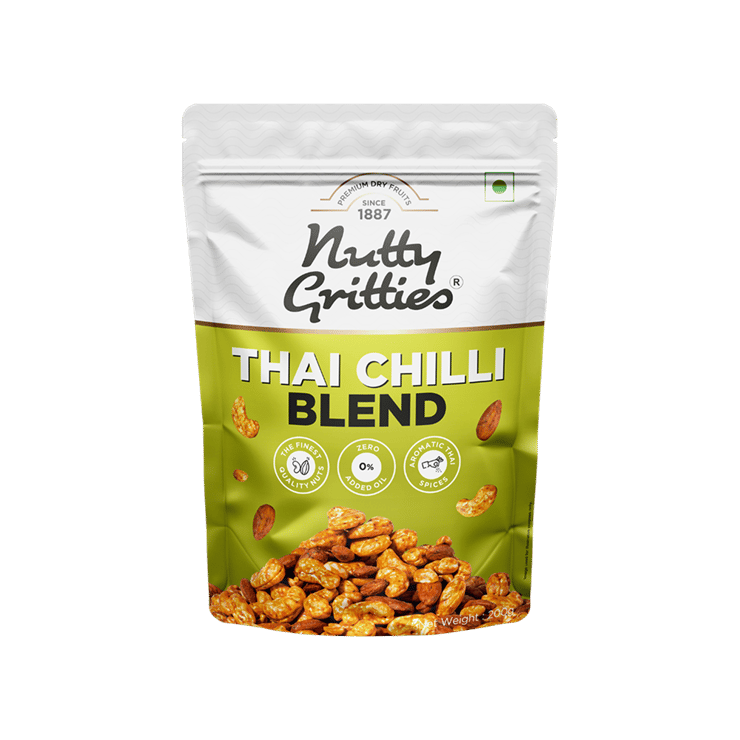 Nutty Gritties Thai Chilli Blend Mix Nuts – 200 g