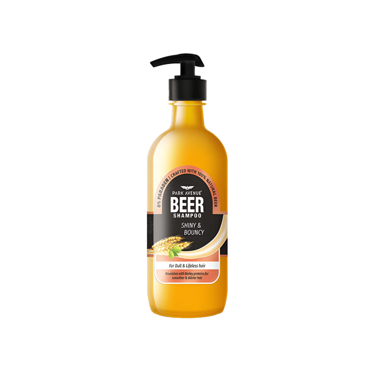 Park Avenue Shiny & Bouncy Beer Shampoo 650 ml – 650 ml