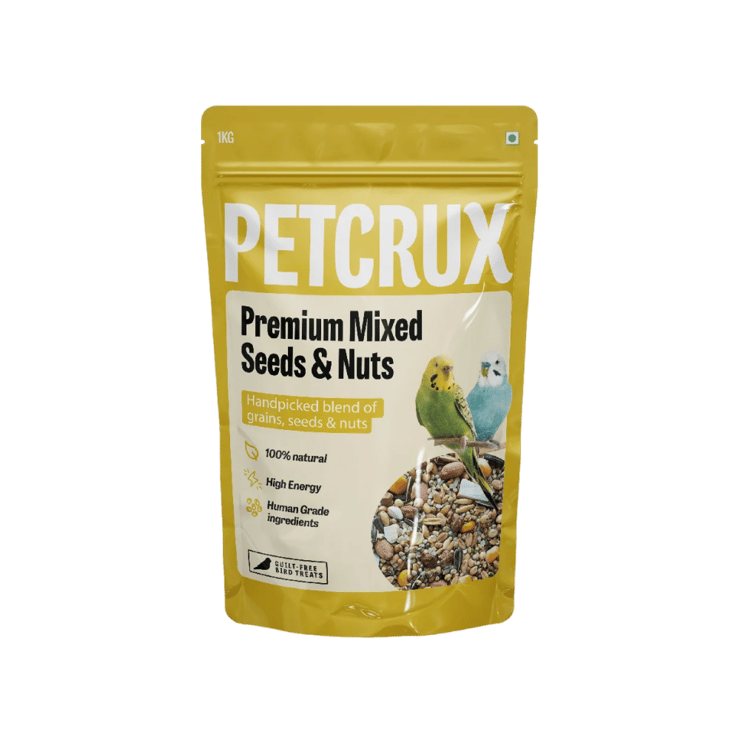 Petcrux Premium Mixed Seeds Bird Food – 1 kg