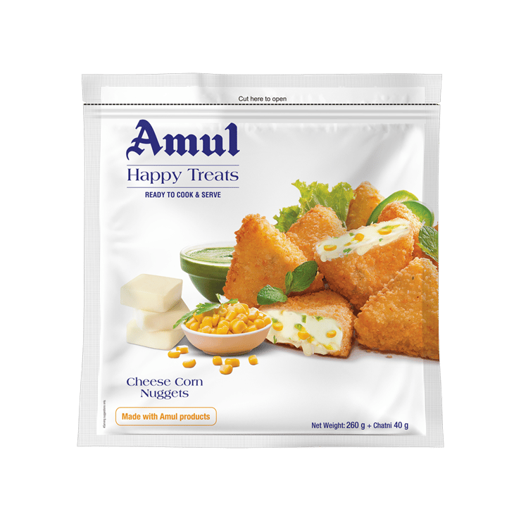 Amul Corn & Cheese Nuggets – 300 g