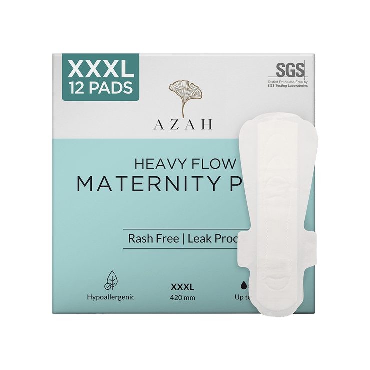 Azah After Delivery Maternity Sanitary Pads – 1 pack (12 pieces)