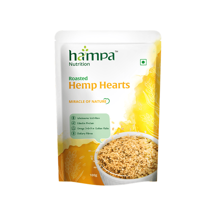 Hampa Roasted Hemp Hearts – 100 g