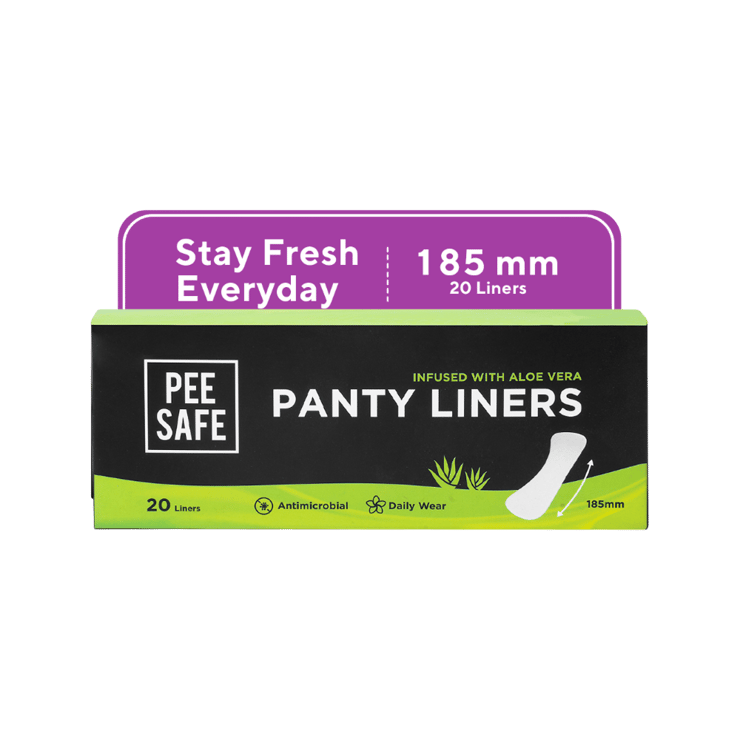 Pee Safe Daily Aloe Vera Freshness Panty Liners (XL, 20 pcs) – 20 pieces