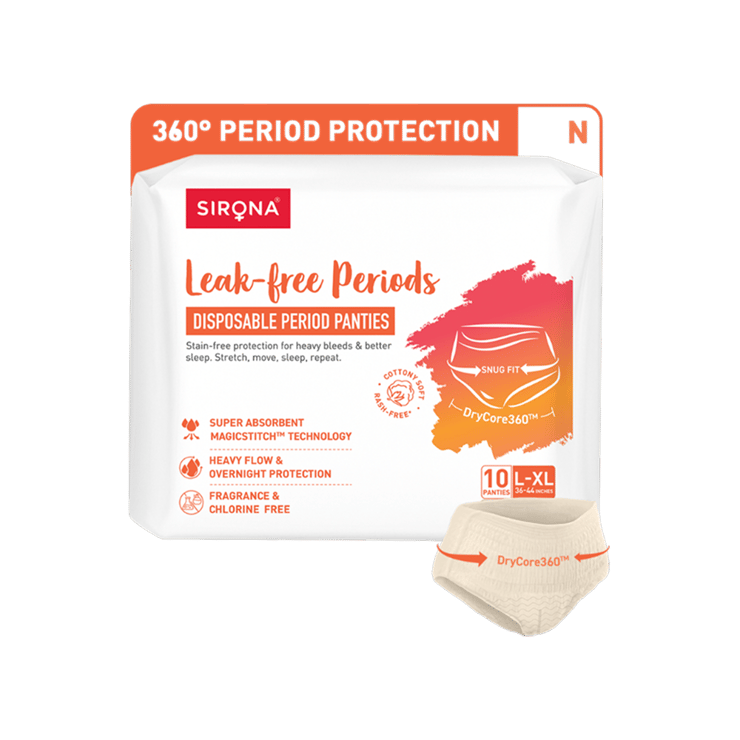 Sirona Disposable Period Panty – 10 pieces