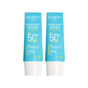 Dot & Key Blueberry Hydrate Barrier Repair Sunscreen (SPF 50+ PA++++) - Pack of 2 - 2 x 50 g