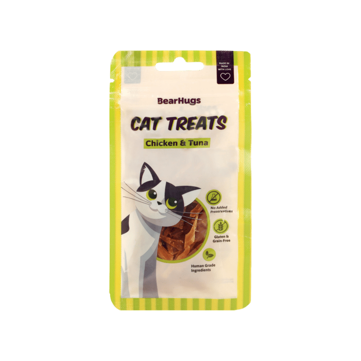 BearHugs Chicken & Tuna Cat Treat – 35 g