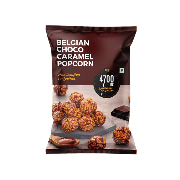 4700BC Gourmet Popcorn (Belgian Choco Caramel) – 60 g